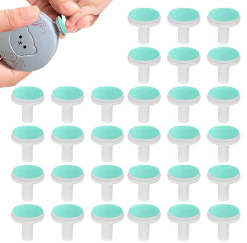 30PCS Baby Nail Trimmer Replacement Pads for Babies 12 Months and Up,Electric Baby Nail Grinding Heads for Newborn Infant Toddler Nail Care