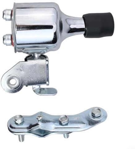 SiSinkal dynamo generator för cykel 12 V 6 W AC utgång cykelljus friktion strömförsörjning frammonterad aluminium metall strömkälla för mountainbike elcyklar svart 10,5 cm x 5 cm
