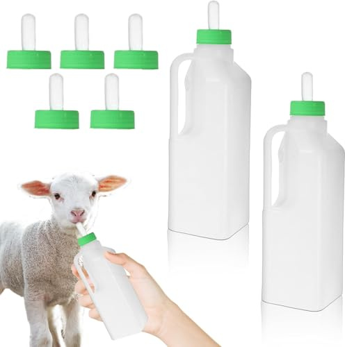 2 Piezas Botella De Leche De Cordero, Biberón De Alimentación para Terneros