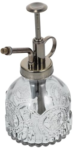 Glas Sprühflasche 1 Stück aus Glas mit Bronzegriff Präzise