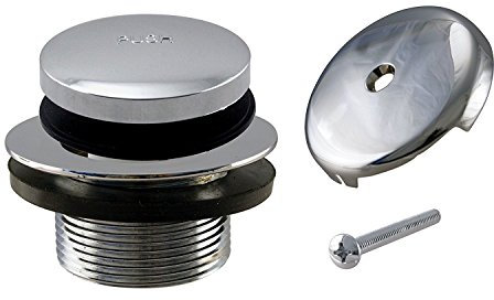 Westbrass R93-26 Embout de baignoire avec trop-plein 1 trou Chromé poli