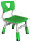 Bieco 04000037 - Kinderstuhl grün, höhenverstellbar, ca. 35 x 30 x 50 cm