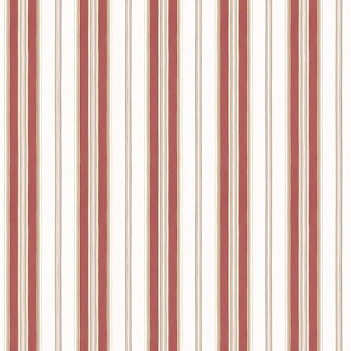 SD36107 - Stripes & Damasks Brown Cream Stripes Galerie Wallpaper
