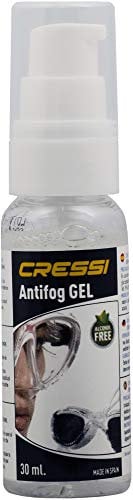 Cressi Anti Fog Gel Antibeschlagmittel, Transparent, 30 ml