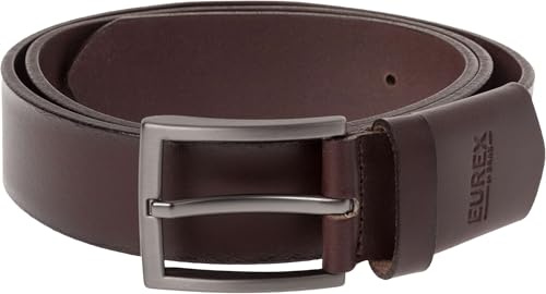 EUREX by Brax Herren Gürtel 50-0660 Gürtel, per pack Braun (brown 52), 85|#85|#673 (Herstellergröße: 85)