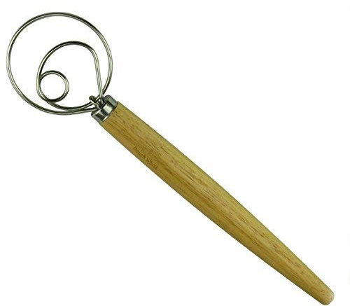 Ogquaton - Frusta da Cucina in Acciaio Inox, 33 cm, Durevole e Pratica, Frusta Miscelatore Manuale per Dolci