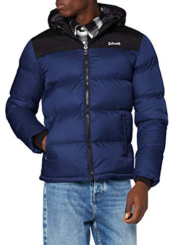 Schott NYC UTAH2 Jacket Mixte, Royal Blue, M