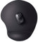 Trust Bigfoot Ergonomisches XL Mauspad mit Gelkissen 255 x 295 mm, Mikrofaseroberfläche, Softgel Handballenauflage, Großes Mousepad mit Handauflage, rutschfeste Unterseite - Schwarz