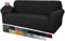 MAXIJIN Creative Jacquard Couchbezüge für 3-Sitzer, Super Stretch rutschfeste Sofabezug für Hunde Haustierfreundliche 1-teilige elastische Möbelschutz-Sofabezüge (3 Sitzer, Schwarz)