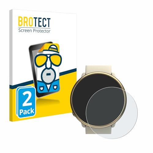 BROTECT Schutzfolie für Polar Ignite 2 | 2 Stück Entspiegelnder Displayschutz Made in Germany Matte Displayschutz-Folie Anti-Reflex Anti-Fingerprint Einfache Montage