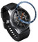 Yikamosi Rostfreier Stahl Lünetten Ring Kompatibel mit Samsung Galaxy Watch 46MM,Bezel Ring Adhesive Cover Anti-Kratz- und Kollisionsschutz für Galaxy Watch Accessory,Blau-E