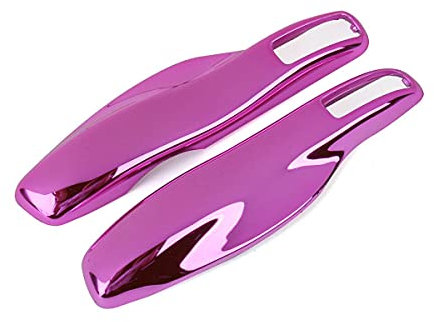 YFCTLM 1 stück ersetzen Refit Abdeckung Schutzhülle Remote Key Case FOB Modifizierte Schlüsselhülle für Porsche Panamera Macan Cayman 911 (Color Name : Gloss Pink)