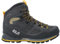 Jack Wolfskin Herren Force Crest Texapore Mid M, Black / Burly Yellow Xt, 41 EU