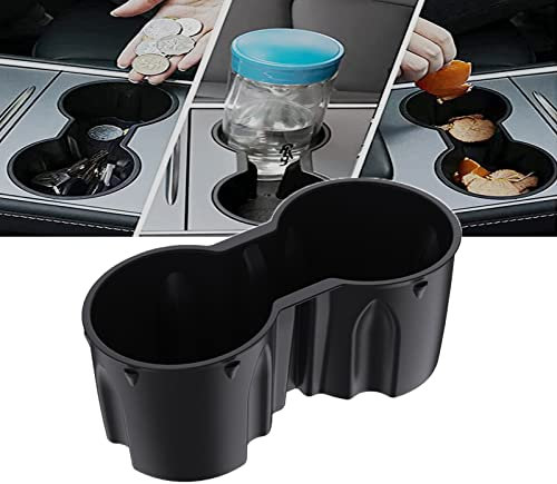Mittelkonsole Getränkehalter für Tesla Model 3 Model Y 2021 2022,Forreen Becherhalter Auto Anti-Rutsch Anti-Pull Stabil Wasserbecherhalter für Kaffeetassen, Wasserbecher, Wasserflaschen