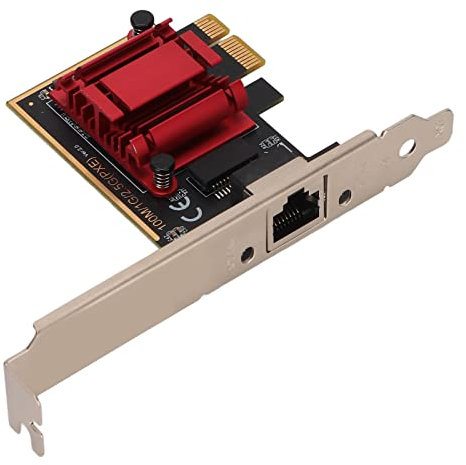PCIE Adapter, Cat5e UTP Kabel Oder Cat3 UTP Kabel, 2,5 MBit/S Übertragung, Stabile Übertragung Von 2500/1000/100 MBit/S, RJ45 Anschluss PCI Express Gigabit Ist für Windows Geeignet