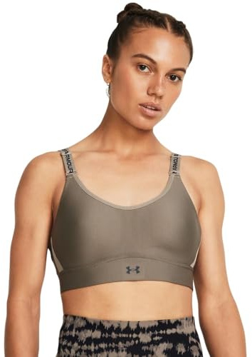 Under Armour Infinity Mid 2.0 Sport-BH Damen Weiß braun, M D-DD Damen
