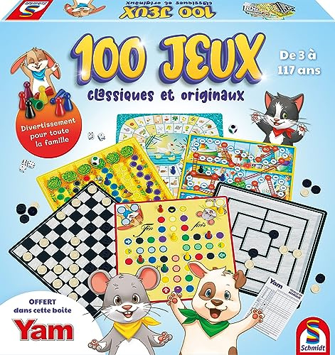 Schmidt Spiele 88438 100 klassige und originelle Spiele ab 3 Jahren
