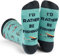Lavley I'd Rather Be Fly Fishing Socks with Flies Pattern