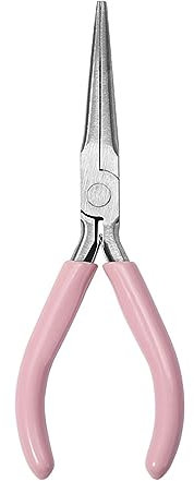 Nail Clips Acrylic Gel Extension Quick Building Shaping Tweezers Pink Design Stainless Steel Manicure Pinching Tools C Nail Clips Pink Design Stainless Steel Manicure Pinching Tools Nail Tool
