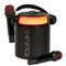 Ibiza - KARAHOME-BK - Enceinte Karaoke Lumineuse sur Batterie, avec Deux micros sans Fil (sur Batterie) - Bluetooth, USB, MicroSD, USB, AUX et Coax - Noir