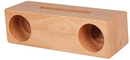 OSALADI Tischtelefonhalter Lautsprecher Steht Tonverstärker Für Telefon Tischtelefonverstärker Telefonhalter Mit Tonverstärker Telefonständer Aus Holz Die Faulen Hölzern Handy