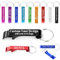 LLLGSH 100 PCS Décapsuleur Personnalisé, Ouvre-Bouteille en Aluminium Personnalisable, Personnalisé Décapsuleur Porte-clés avec gravé Logo/Texte, Fournitures de fête d'anniversaire personnalisées