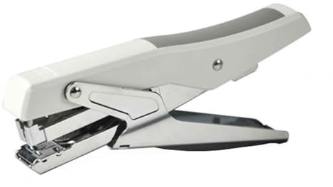 Tacker Büro Hefter Heftgerät Klein Bietet Platz Für 100 Heftklammern Handheld Sparen Sie Aufwand Für Das Bürostudium 20 Seiten 24/6 (white,175x25x75mm)