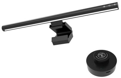 Hfourhnik Monitor Light Bar Touch/Wireless Remote Dual Control Eye Protection Anti-Glare USB Reading Light for Computer