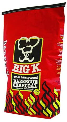 Lumpwood Charcoal 10kg by Biig K Products
