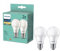 PHILIPS LED-Glühbirne 10W warm 2700K E27 75W 1055lm -2 Stk. pro Pack Energiesparlampen LED-Glühbirne Energiesparlampe