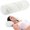 Cuscino Lungo Memory Foam Bambù Ergonomico Guanciale Cilindrico Cervicale Lombare Letto o Divano Fodera Rimovibile Lavabile Supporto Cuscini Prodotto Certificato Oeko Tex Cilindro Rotondo(Tubolare)