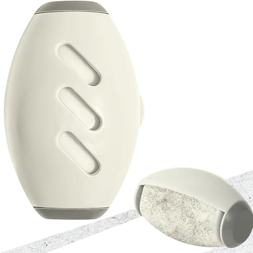 Wiederverwendbare Fusselrollen, Waschbarer Tragbarer Aufkleber, Mini Tierhaarentferner Fusselrolle, Klebrige Gel Fusselrolle Ball, Wiederverwendbar Fusselrolle für Kleidung, Reisen, Haus (Weiß)