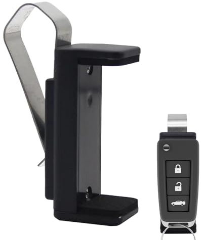 Soporte para mando a distancia para coche, clip de visera estable, clip de mando a distancia de repuesto, puerta de garaje, soporte de clip remoto, mando a distancia para viseras de coche