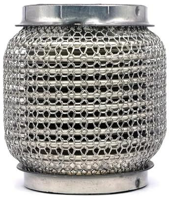 Auspuffblenden 2 Zoll 2,4 Zoll 2,5 Zoll 3 Zoll Edelstahl-Auspuffwellung Auspuff-Flexrohre Rohr-Flex-Koppler Mit Verriegelung Superflexibel Auspuffendrohr(51mm-100mm)