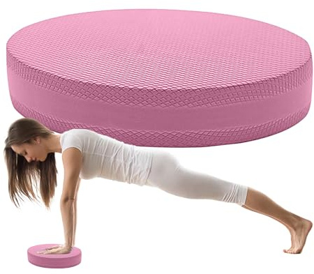 Balance Cushion Foam Exercise Mat for Fitness and Yoga | Non-Slip Stability Board | 6 cm Thick for Training and Physical , Comfortable Cushioned