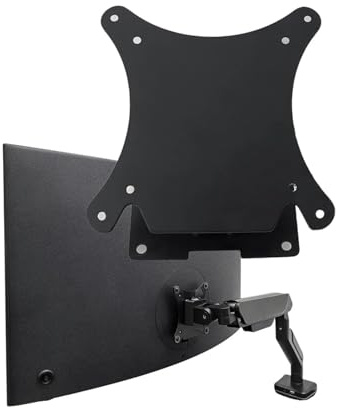 Compatible For Samsung ，Monitors VESA Adapter Mount For U32R590 U32R591 U32R590C U32R592 Bracket Arm LU32R590CWN LU32R591CWN LU32R592(Black)