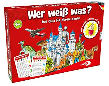 Noris 606011635 - Wer weiß was?, Kinderspiel