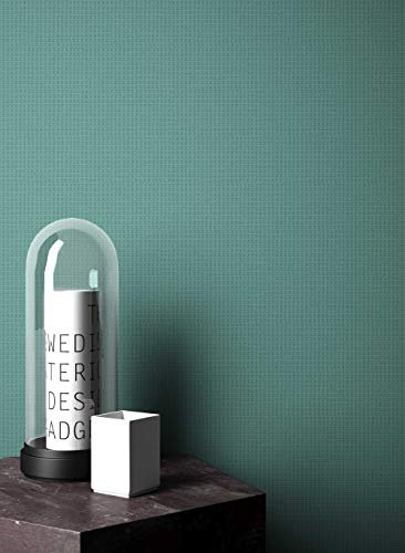 NEWROOM Tapete grafisch Hellgrün Unifarbe Struktur Uni Vliestapete Vlies Einfarbig Unifarben inkl. Tapezier Ratgeber ǀ Grafik