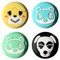 Animal Crossing Pack of 4 Thumb Grips Tom Nook, Isabelle, KK Slider - Nintendo Switch Joy-Con / Switch Lite - Rubber Silicone Protective Covers
