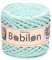 T-Shirt-Garn, Fettuccine-Spaghetti-Knäuel, Bio-Baumwolle, zum Häkeln, Stricken, für Makramee, 3–5 mm, mintgrün