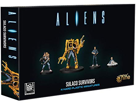 Gale Force Nine | Aliens: Another Glorious Day in the Corps: Sulaco Survivors | Board Game | 1-6 Players | Ages 14+ | 60 to 120 Minute Playing Time