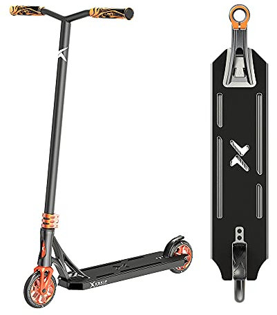 XSKIP 36 Pro Stunt Trick Scooter für Jugend und Erwachsene mit 120 mm AlU Kern Wheels