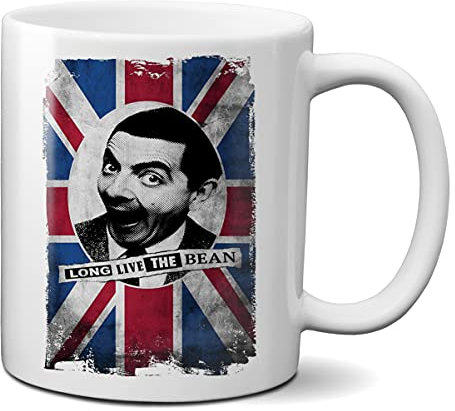 Mugtime (TM) - Inspired by Long Live to The Bean - Funny Tea Coffee Mug Cup Ceramic 330ml 11oz
