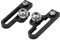 SPYMINNPOO Bike Brake Extension C Caliper Adapters 2Pcs, 55mm Aluminum Alloy C Brake Clamp Extention Convert Seat for Road Bikes(black)