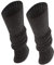 TODO Warme Wolle Stulpen Damen - zum Knie. Weich, Flexibel. Beinwärmen für Winter, wenn es Kalt ist. (Fit - Graphit)