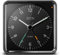 ZEON Bedside Analogue Alarm Clock with Light and Snooze Function, Silent Non-Tick Battery Powered Alarm Clock in Black, CE4550