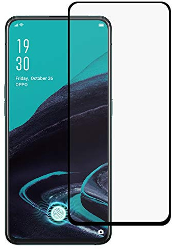 Film Verre Trempé Film de Protection d'écran en Verre trempé à Couverture complète for Oppo Reno 2