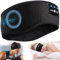 MUSICOZY Sleep Headphones Headband Bluetooth Soft Headphones for Sleeping & Sport with Thin Speakers,Wireless Music Earphones Tech Gifts for Men Women Teens Yoga Workout Fitness Relax Travel