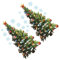PRETYZOOM 2 Blätter Wandtattoo Weihnachtsbaum Weihnachtsfensterfolie Weihnachtsfensterschmuck Schnee Wandtattoo Weihnachtsfenster Haftet Weihnachtsaufkleber Kind Weihnachten Pvc Wandgemälde