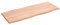 ZEYUAN Tablero Mesa Madera tratada Roble Borde Natural 100x40x2 cm, Encimera Cocina, Tableros De Madera, Table Salon, Encimera De Madera - 363947